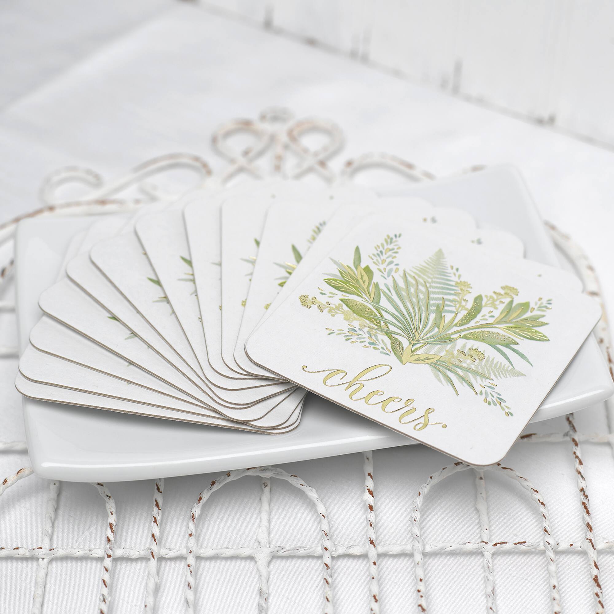 Hortense B. Hewitt Co.™ Greenery Coaster